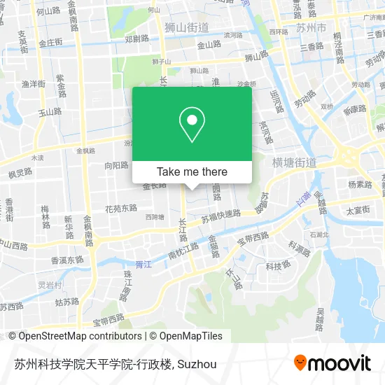 苏州科技学院天平学院-行政楼 map