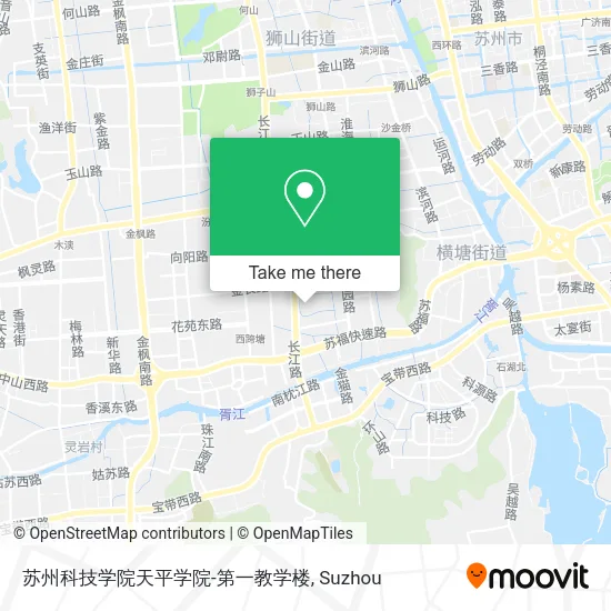 苏州科技学院天平学院-第一教学楼 map