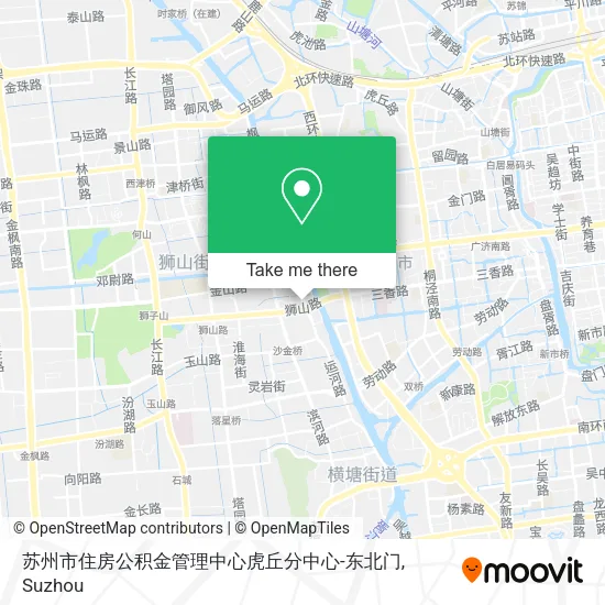 苏州市住房公积金管理中心虎丘分中心-东北门 map