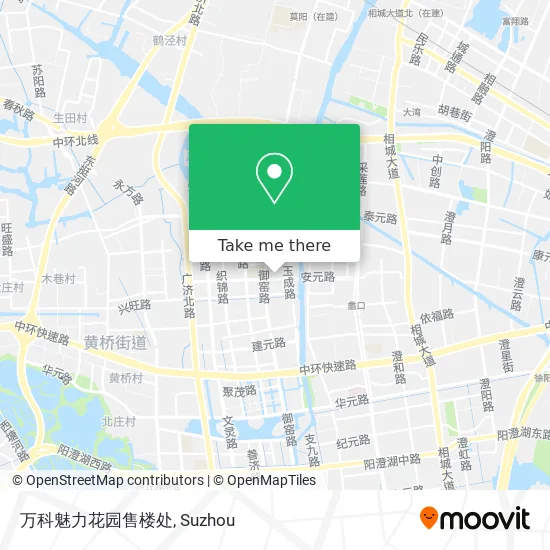 万科魅力花园售楼处 map