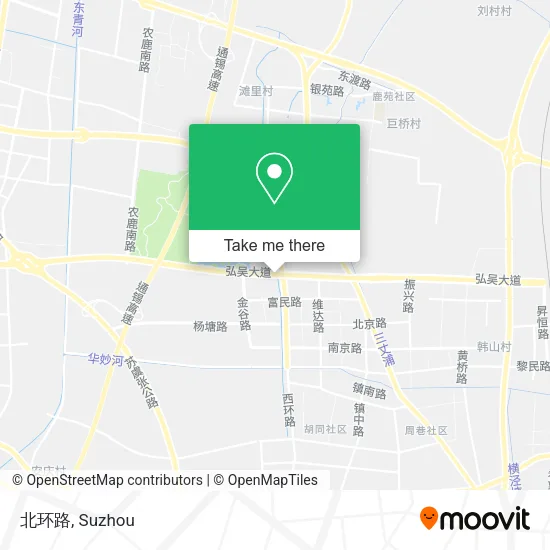 北环路 map
