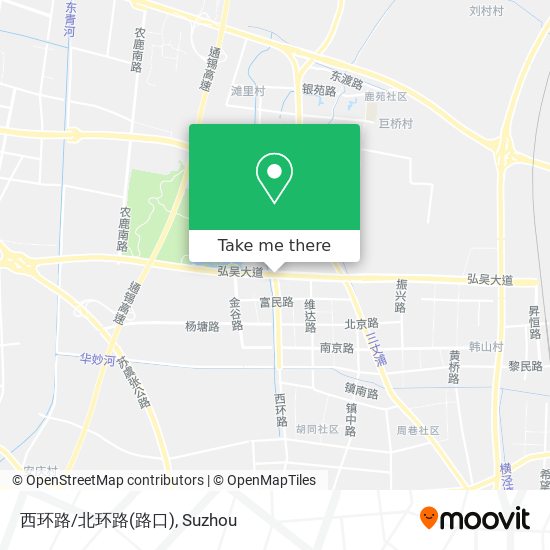 西环路/北环路(路口) map