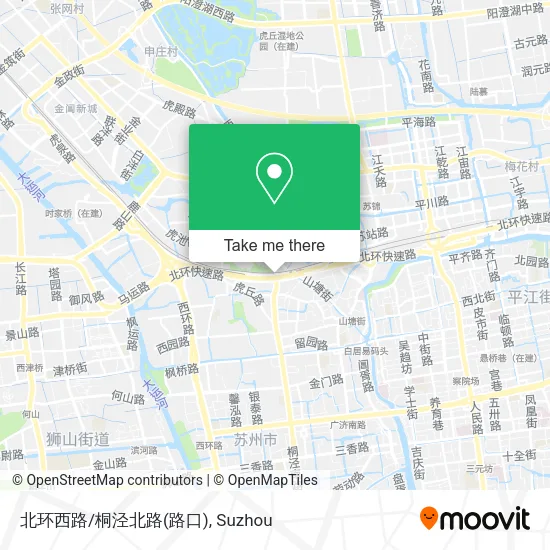 北环西路/桐泾北路(路口) map