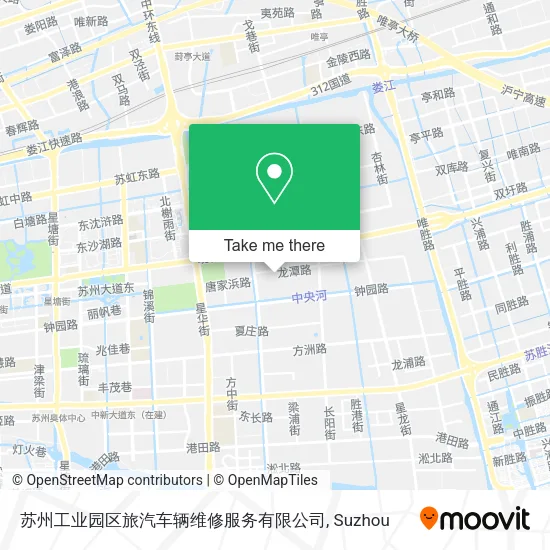 苏州工业园区旅汽车辆维修服务有限公司 map