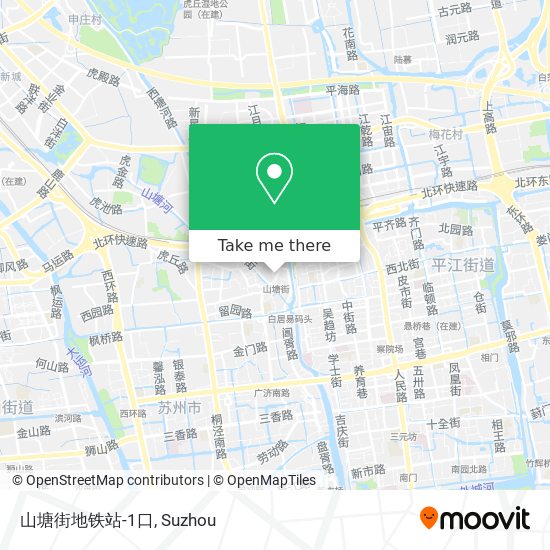 山塘街地铁站-1口 map