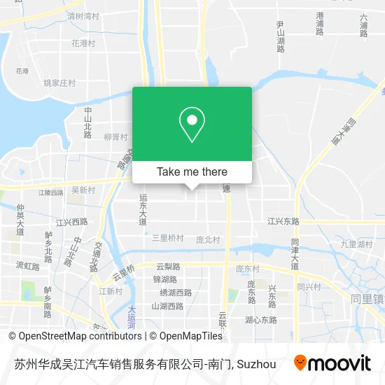 苏州华成吴江汽车销售服务有限公司-南门 map