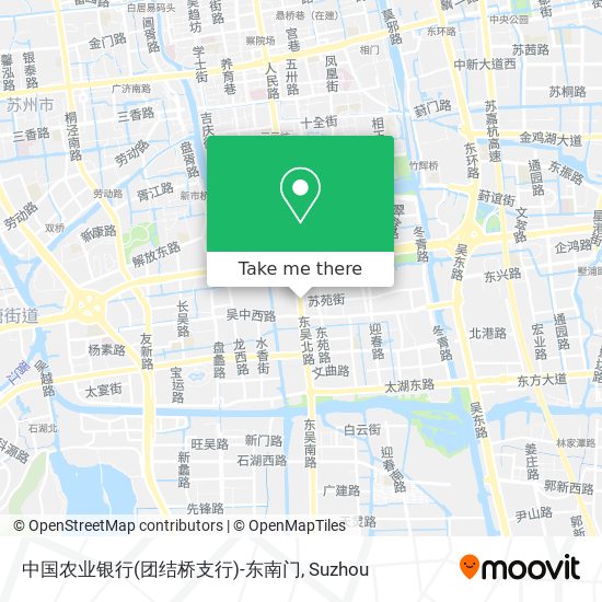 中国农业银行(团结桥支行)-东南门 map