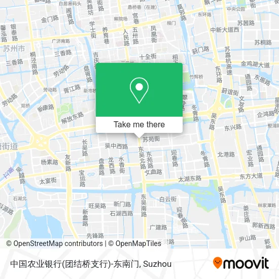 中国农业银行(团结桥支行)-东南门 map