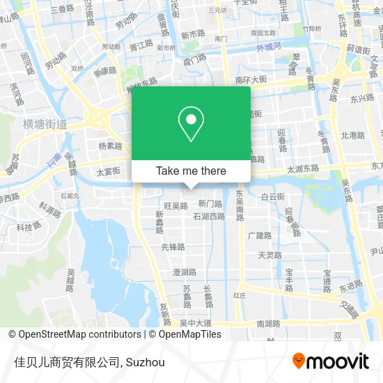 佳贝儿商贸有限公司 map