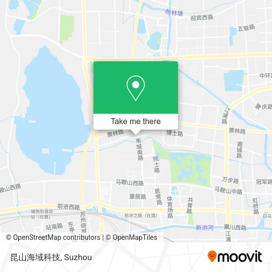 昆山海域科技 map