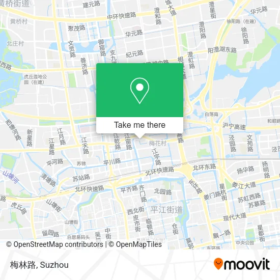梅林路 map