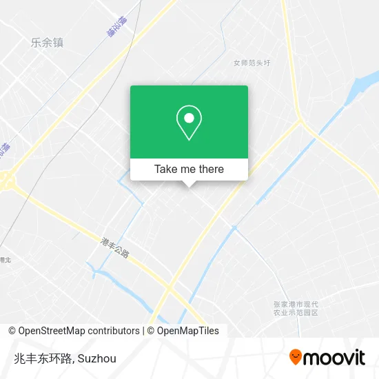 兆丰东环路 map