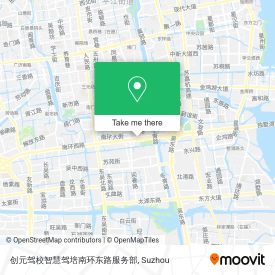 创元驾校智慧驾培南环东路服务部 map
