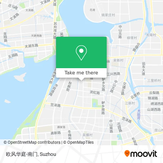 欧风华庭-南门 map