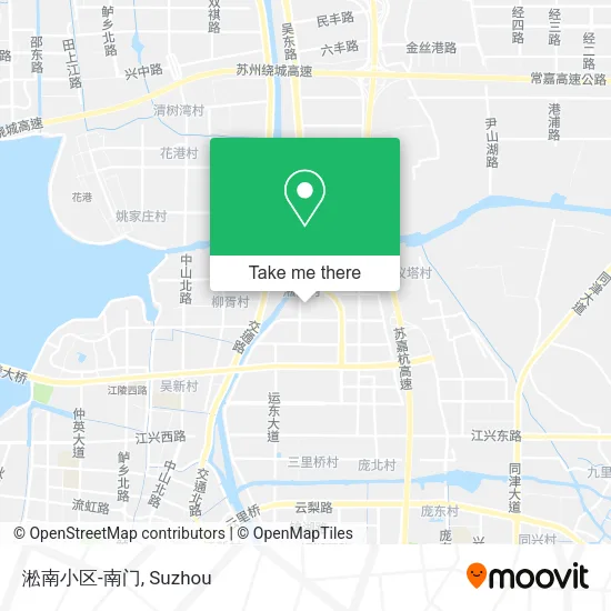 淞南小区-南门 map