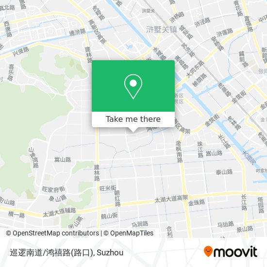 巡逻南道/鸿禧路(路口) map