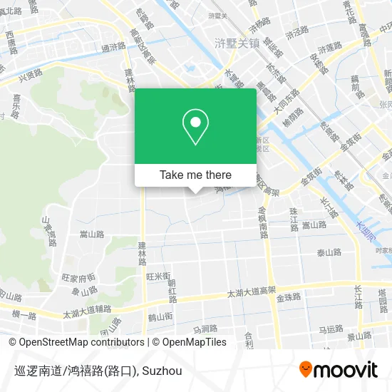 巡逻南道/鸿禧路(路口) map