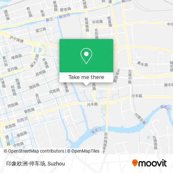 印象欧洲-停车场 map