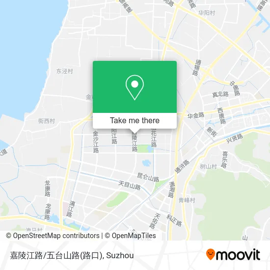 嘉陵江路/五台山路(路口) map