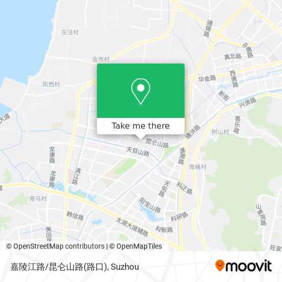 嘉陵江路/昆仑山路(路口) map