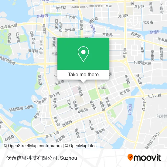 伏泰信息科技有限公司 map