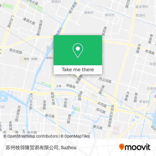 苏州牧得隆贸易有限公司 map