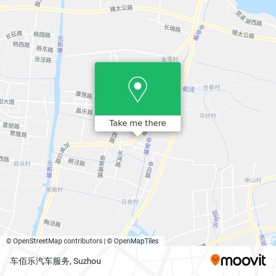 车佰乐汽车服务 map