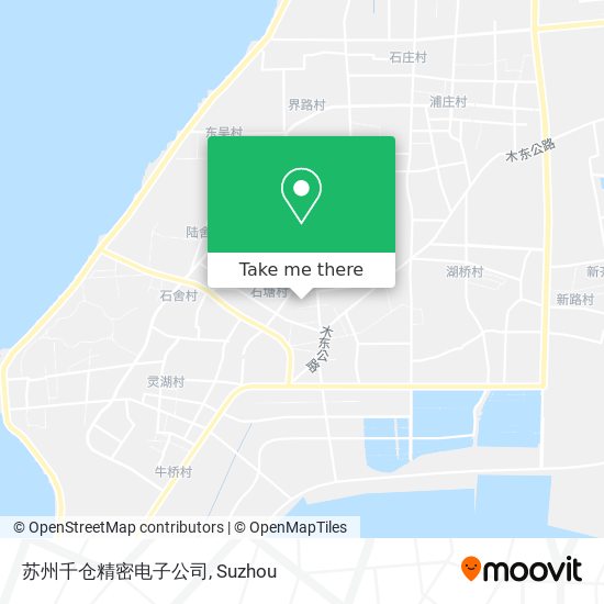 苏州千仓精密电子公司 map