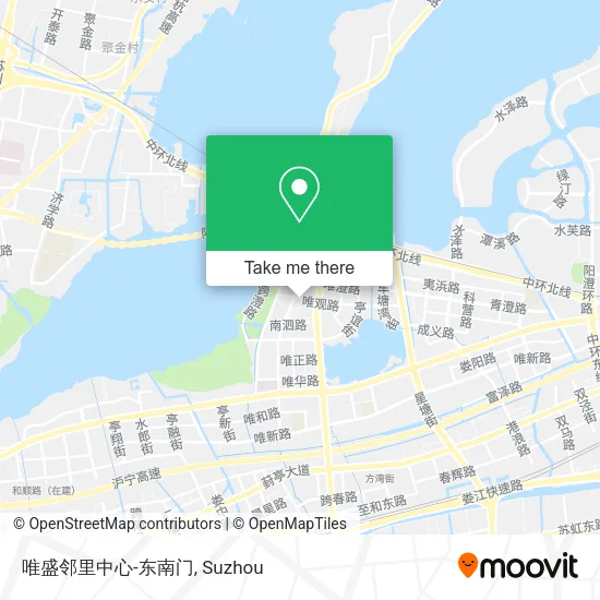 唯盛邻里中心-东南门 map