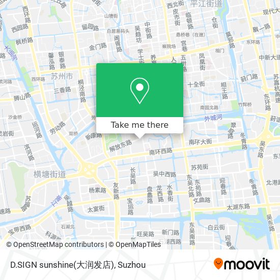 D.SIGN sunshine(大润发店) map