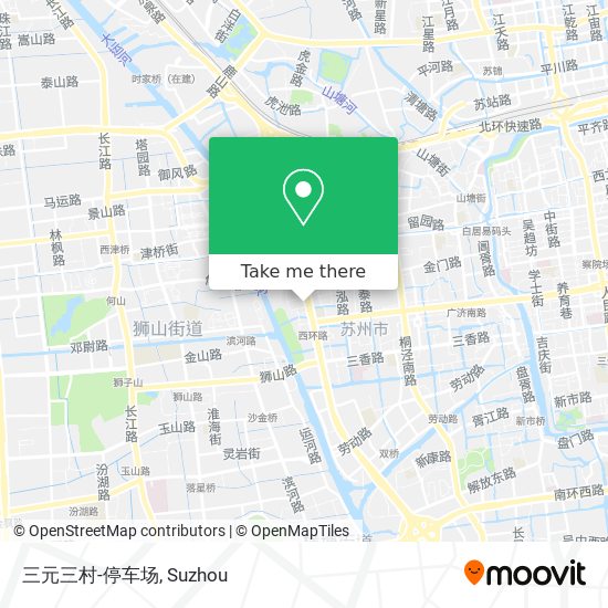 三元三村-停车场 map