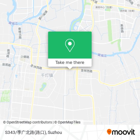 S343/季广北路(路口) map
