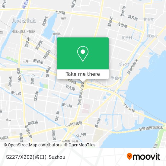 S227/X202(路口) map