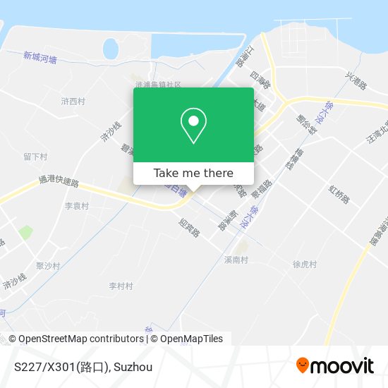 S227/X301(路口) map