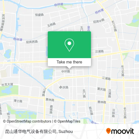 昆山通华电气设备有限公司 map