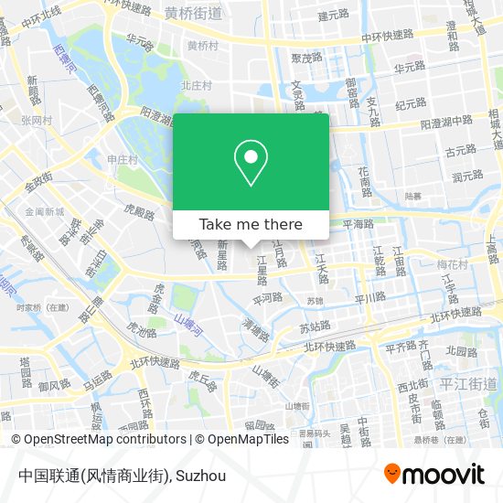 中国联通(风情商业街) map