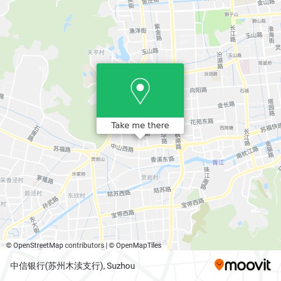中信银行(苏州木渎支行) map