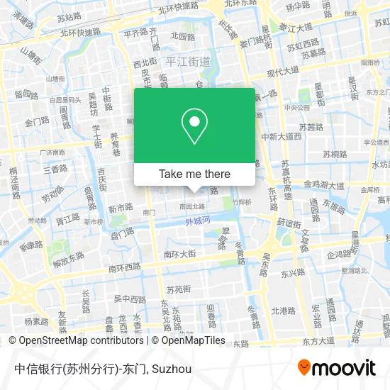 中信银行(苏州分行)-东门 map
