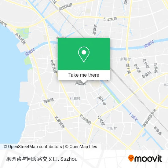 果园路与问渡路交叉口 map