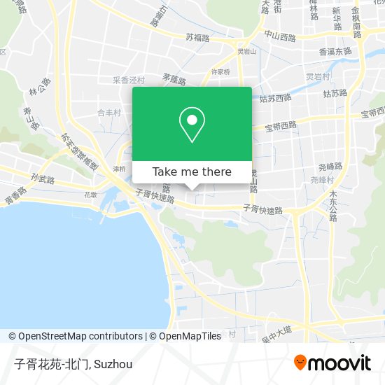 子胥花苑-北门 map