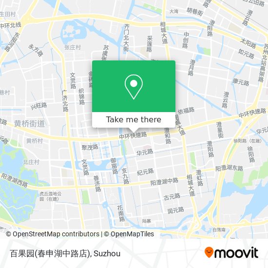 百果园(春申湖中路店) map