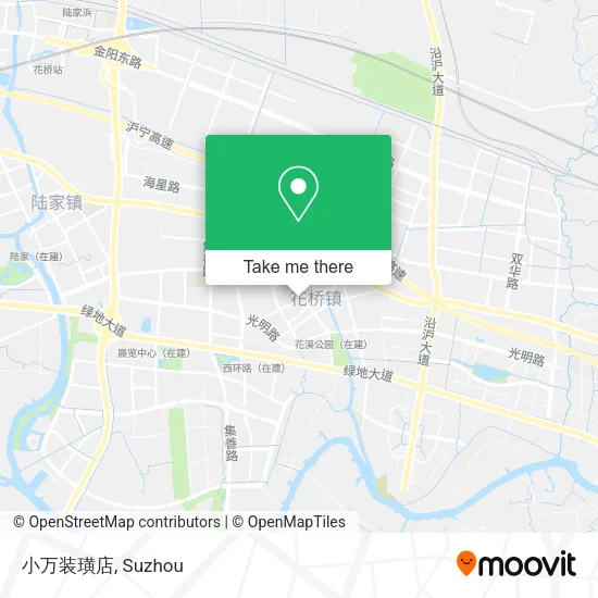 小万装璜店 map
