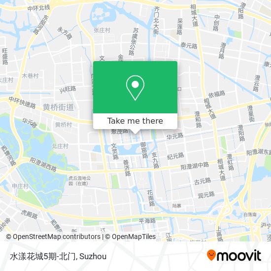 水漾花城5期-北门 map