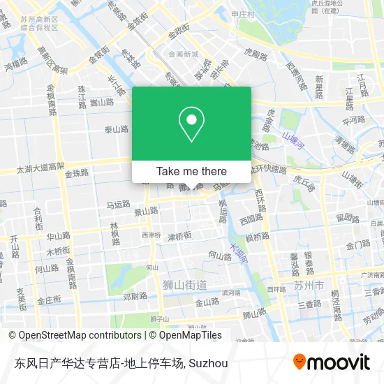 东风日产华达专营店-地上停车场 map