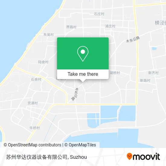 苏州华达仪器设备有限公司 map