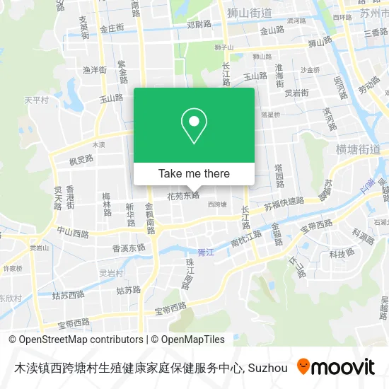 木渎镇西跨塘村生殖健康家庭保健服务中心 map