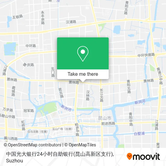 中国光大银行24小时自助银行(昆山高新区支行) map