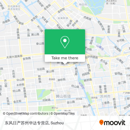 东风日产苏州华达专营店 map