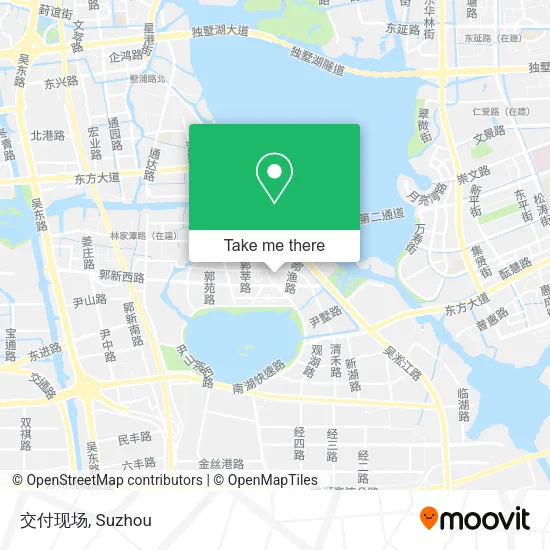 交付现场 map