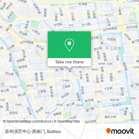 苏州演艺中心-西南门 map